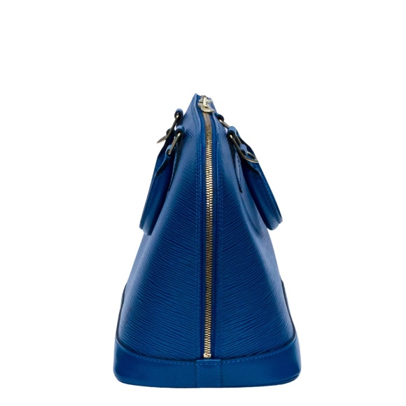 LOUIS VUITTON TOLEDO BLUE EPI ALMA PM HANDBAG AR1927 - Picture 2 of 7